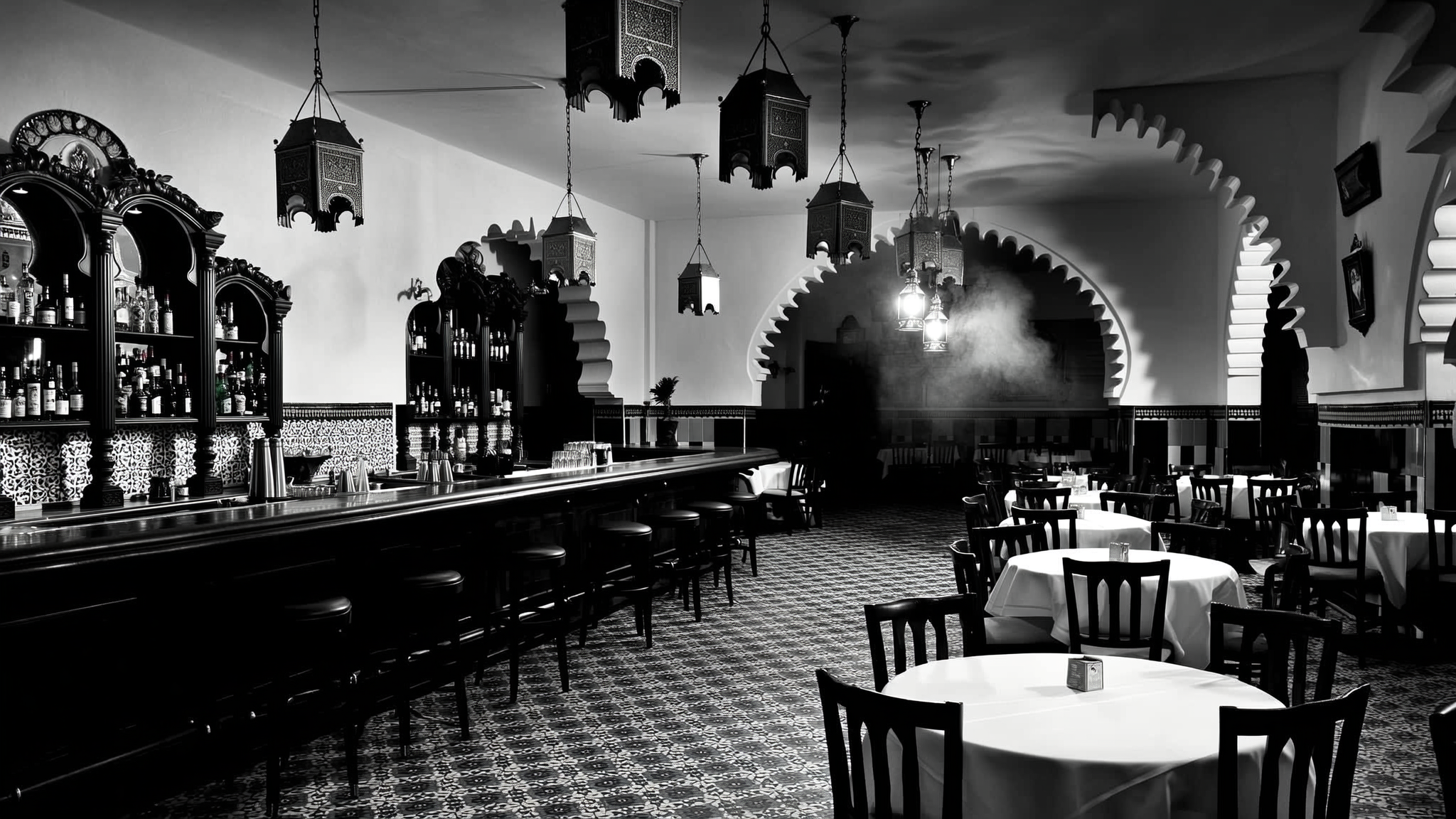 Bar — Empty Wide Shot